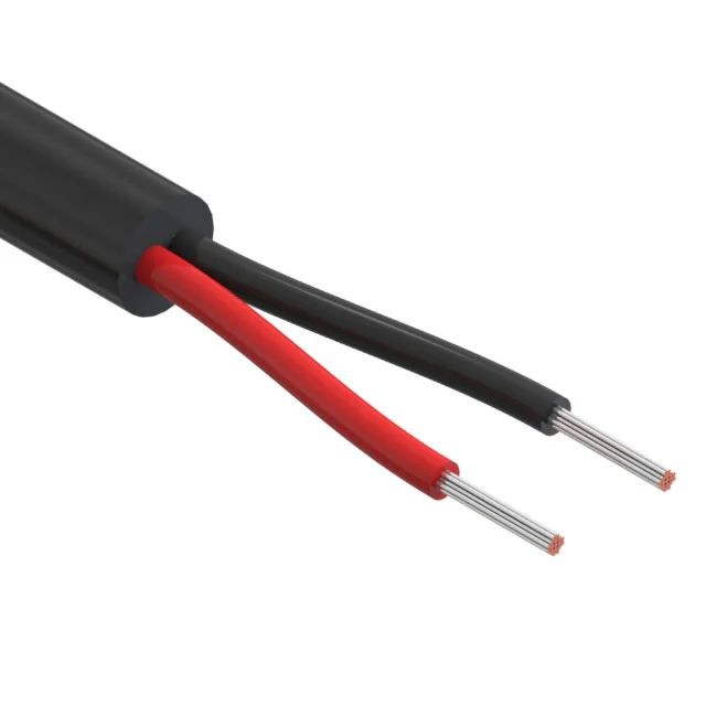 CABLE 2COND 20AWG BLACK