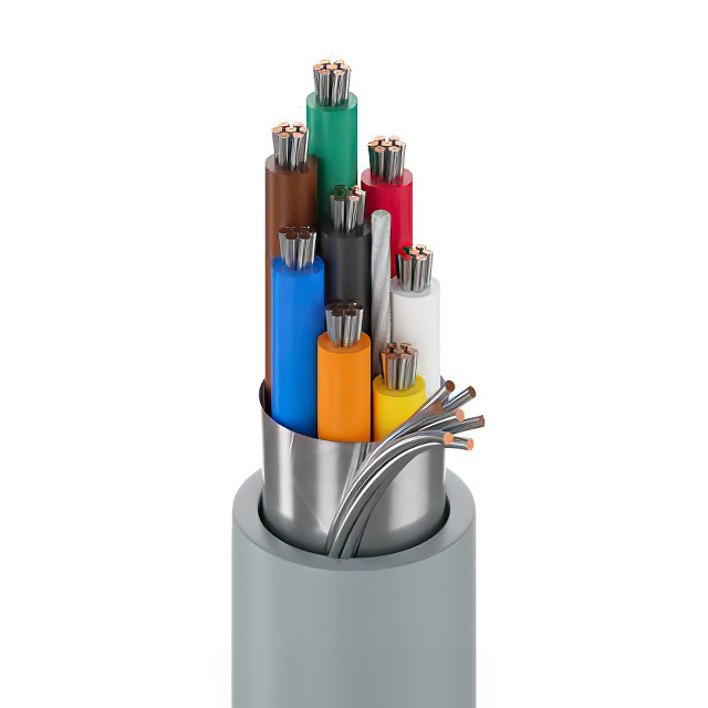 CABLE 8COND 24AWG CHRM SHD