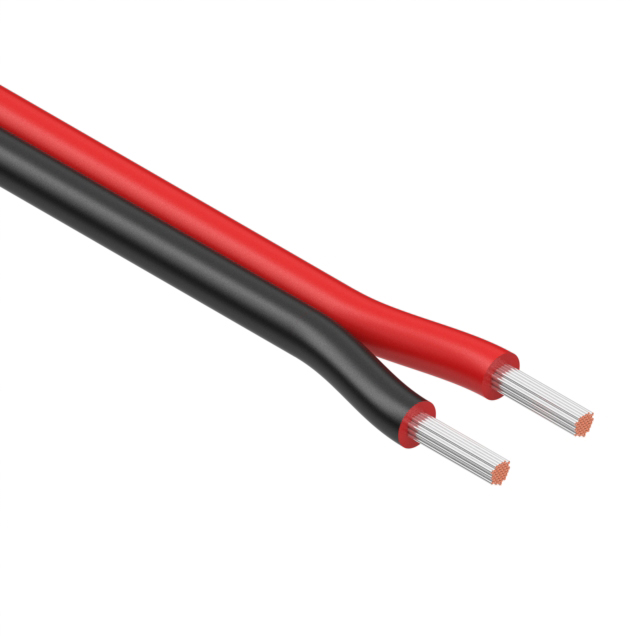 CABLE 2COND 18AWG BLACK/RED