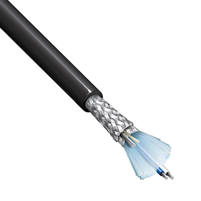 CABLE 2COND 22AWG BLACK SHLD