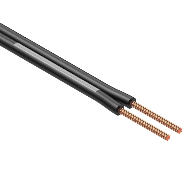 CABLE 2COND 20AWG BLACK