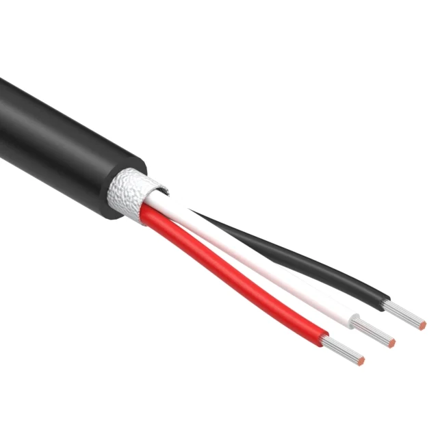 CABLE 3COND 26AWG BLACK