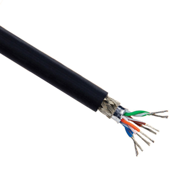 CABLE CAT5E 8COND 24AWG BLACK