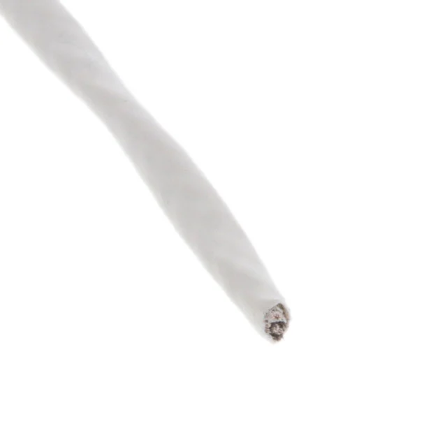 CABLE 2CON 22AWG WHT SHLD FEET