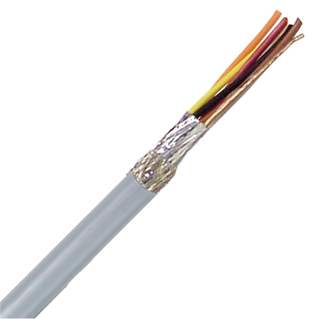 CABLE 8COND 24AWG GRAY SHLD FEET