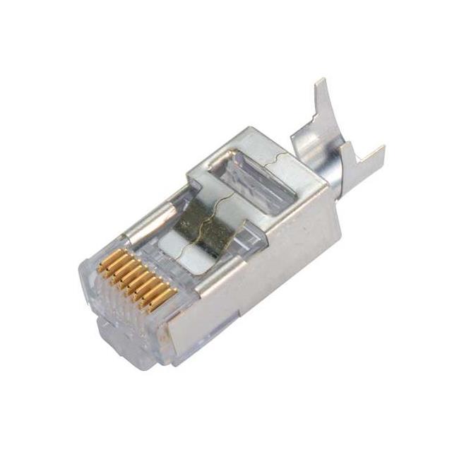 RJ45P SHLD STRNRLF LBAR LODC