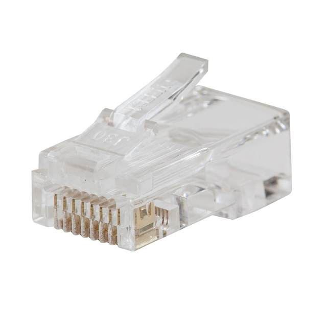 PLUG CAT6 PASS-THRU 1=200 PCS