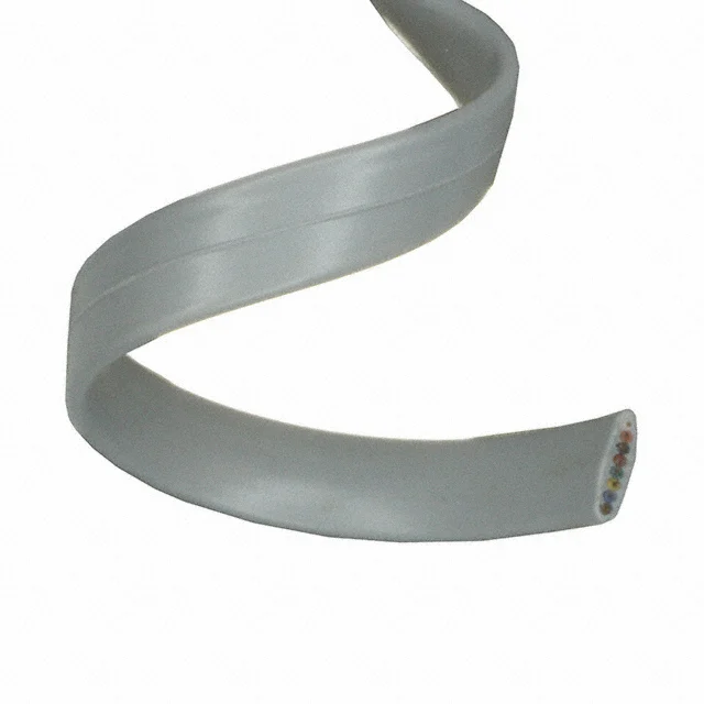 CABLE MOD FLAT 8COND SLVR 1000'