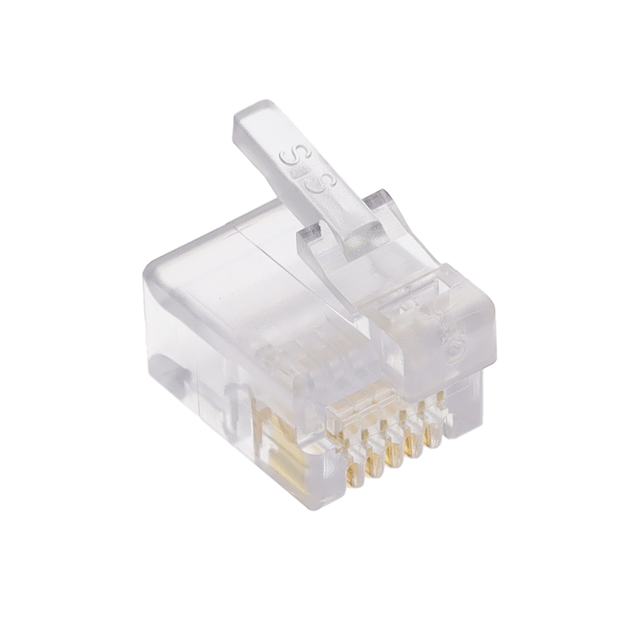 CONN MOD PLUG 6P6C UNSHIELDED