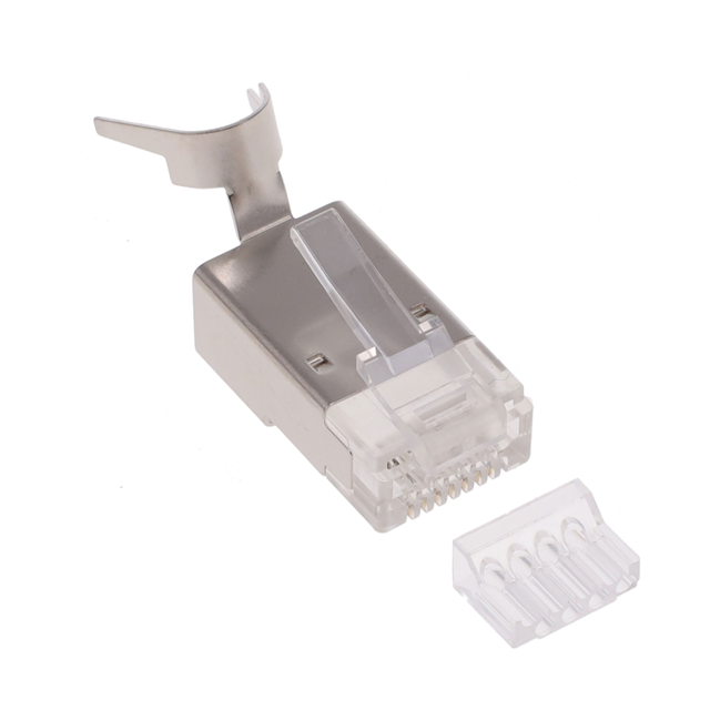 CAT8 PLUG, 8P8C, 30U PLATING, SO