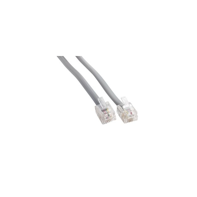CABLE MOD 6P4C PLUG TO PLUG 1'