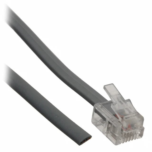 CABLE MOD 6P4C PLUG TO CABLE 7'