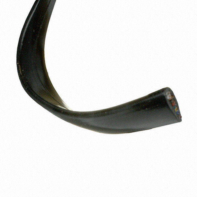 CABLE MOD FLAT 10COND BLK 1000'