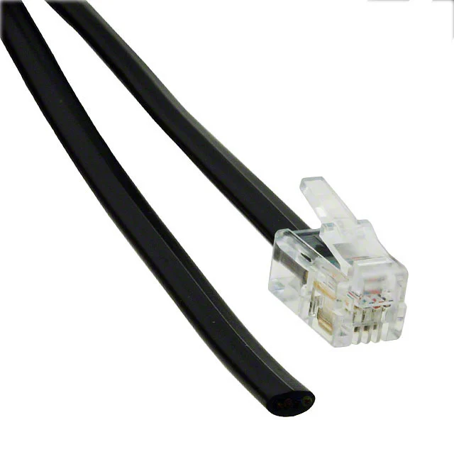 CABLE MOD 4P4C PLUG TO CABLE 7'