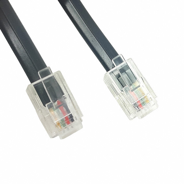 CABLE MOD 4P4C PLUG TO PLUG 5'