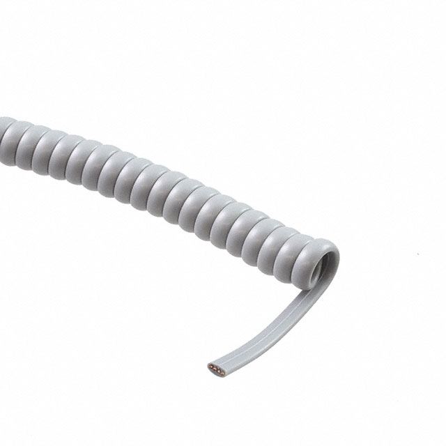 CABLE MOD COIL 4COND SLVR 5'