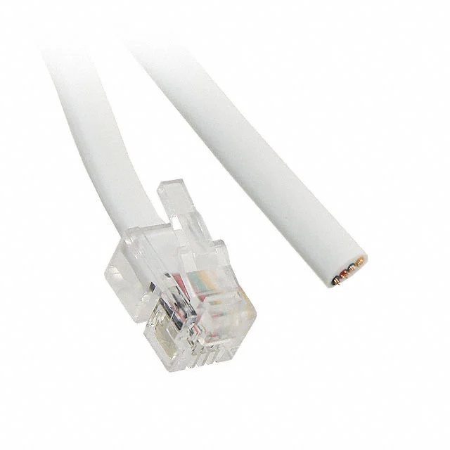 CABLE MOD 4P4C PLUG TO CABLE 7'