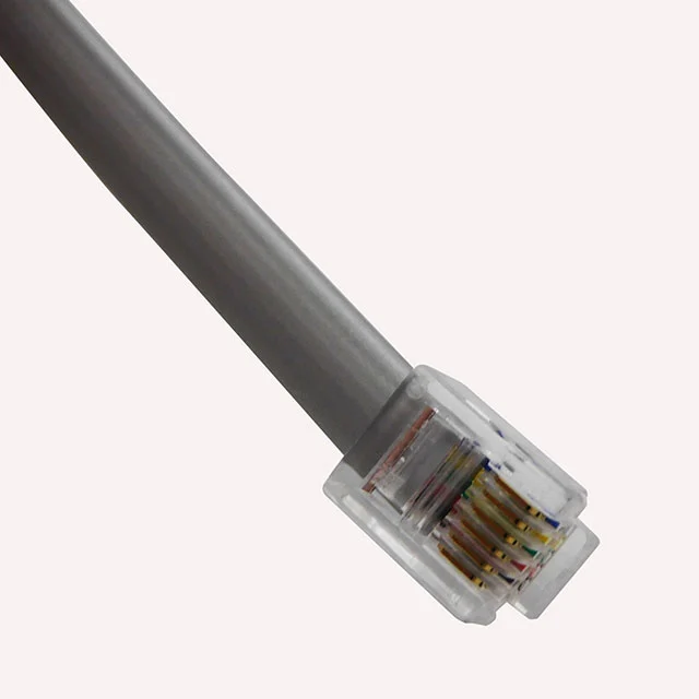 CABLE MOD 6P6C PLUG TO PLUG 14' CABLE MOD 6P6C PLUG TO PLUG 14'