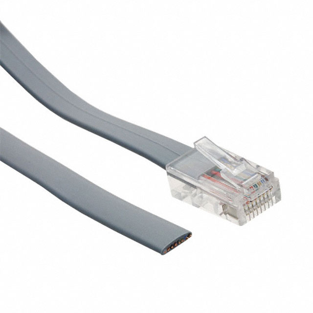 CABLE MOD 8P8C PLUG TO CABLE 7'