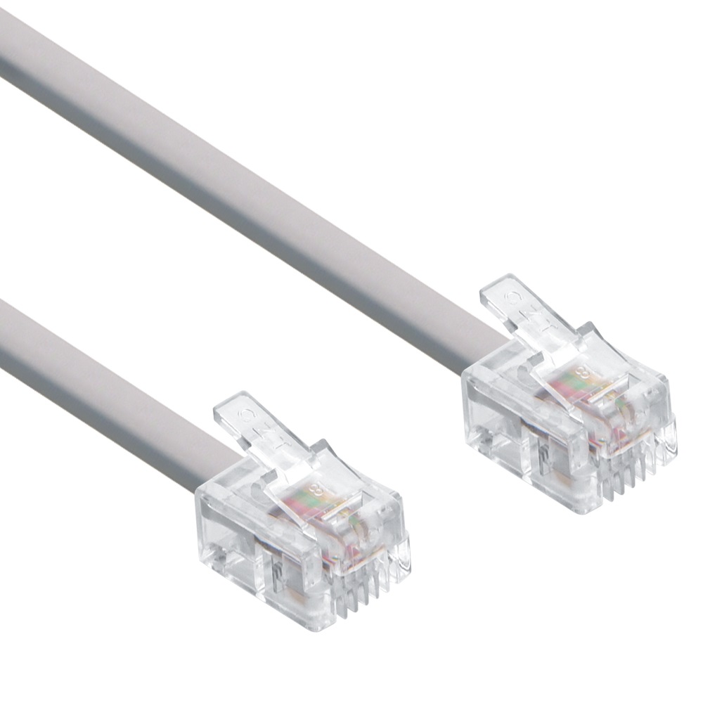 14Ft RJ11 (6P4C) Modular Telepho