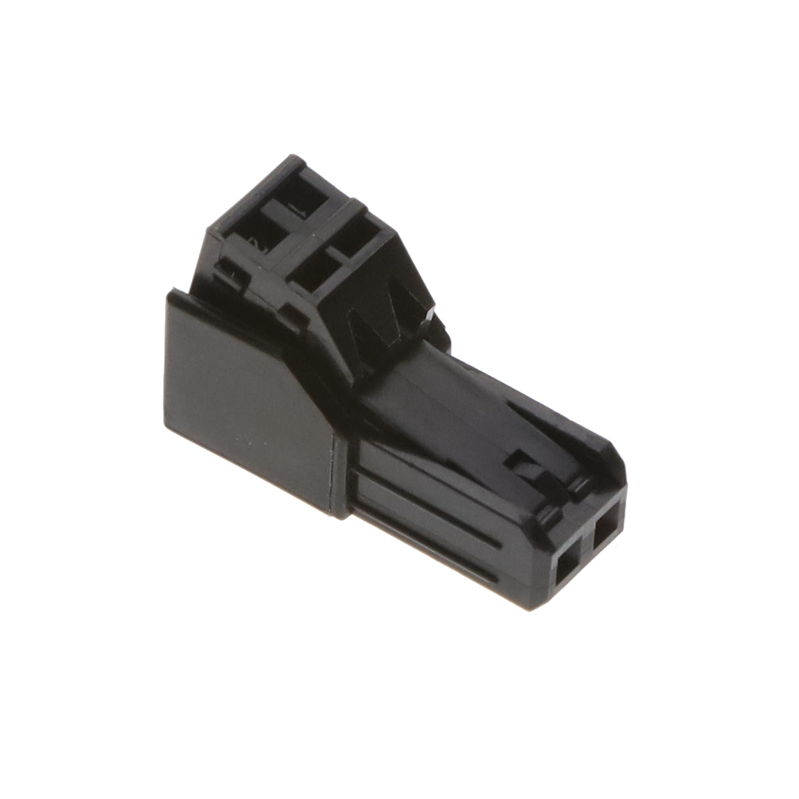 CONN MOD PLUG 2 POS BLK