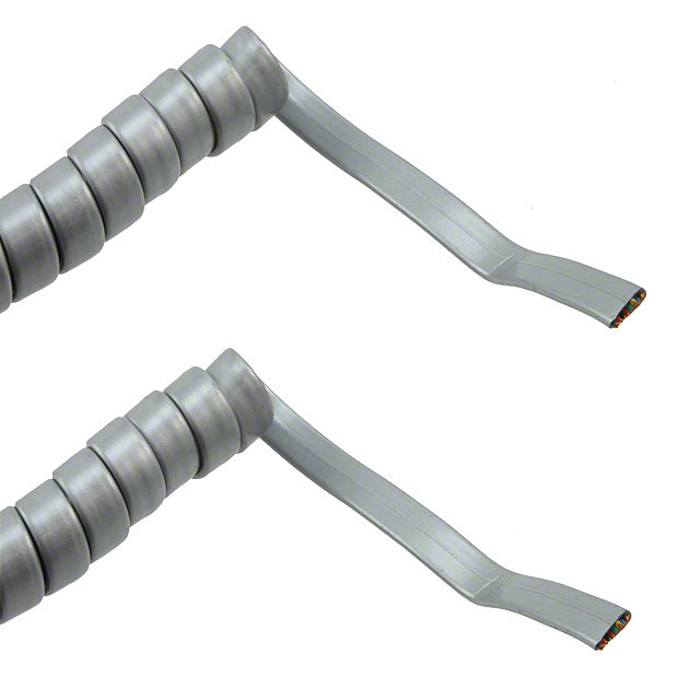 CABLE MOD COIL 8COND SLVR 14'