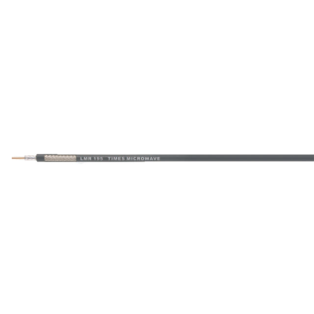 CABLE LMR-195 BLACK PE FOOT