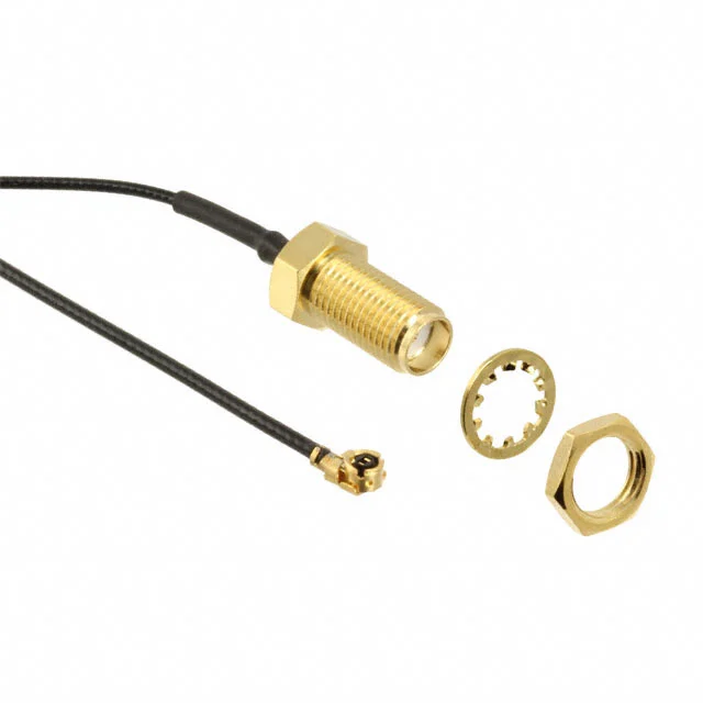 COAX CBL U.FL, MHF1 TO SMA 7.8"