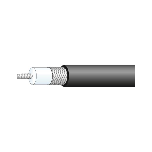CABLE COAXIAL RG-58 BLACK METER