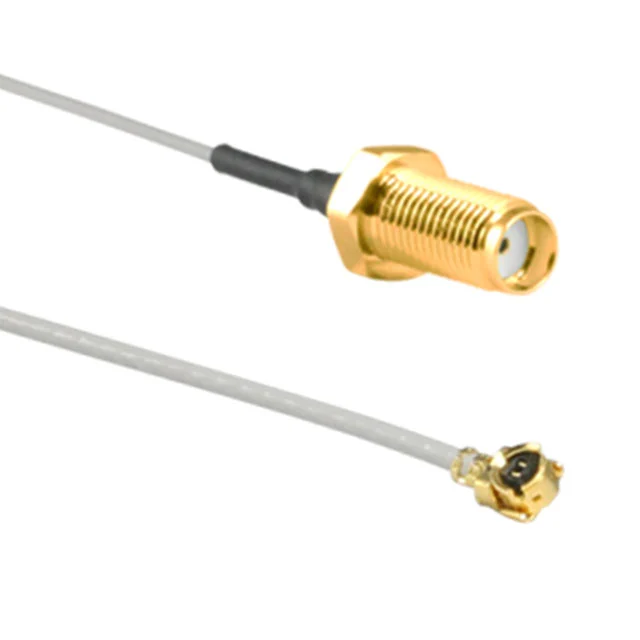 COAX CBL U.FL TO SMA 7.8"