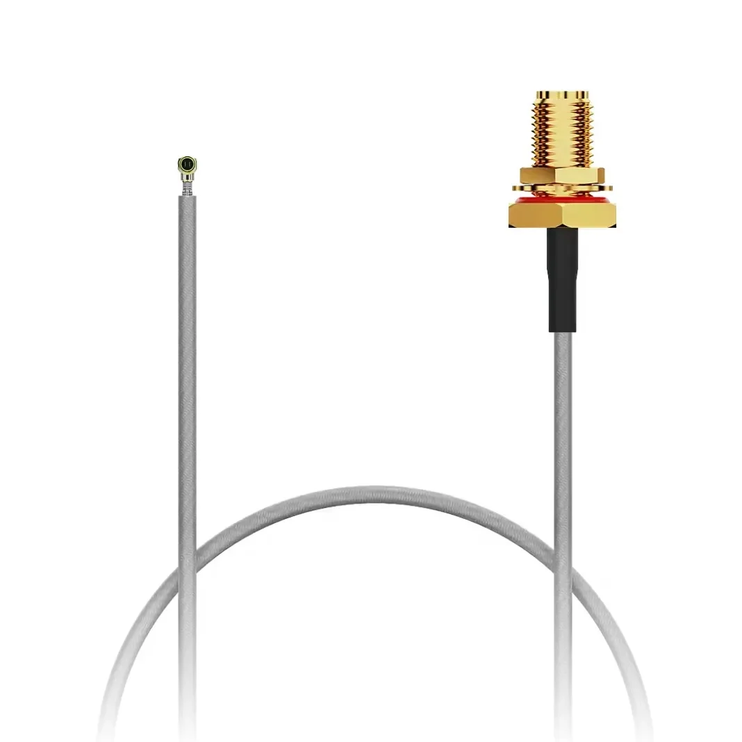 COAX CBL SMA TO MHF4L 7.8"