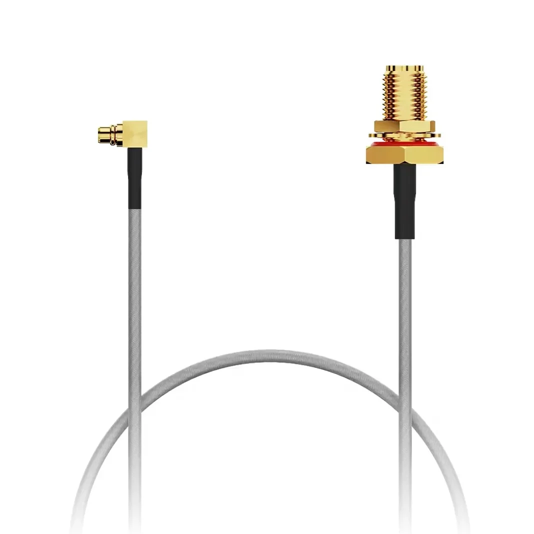 COAX CBL SMA TO MMCX 1.9"