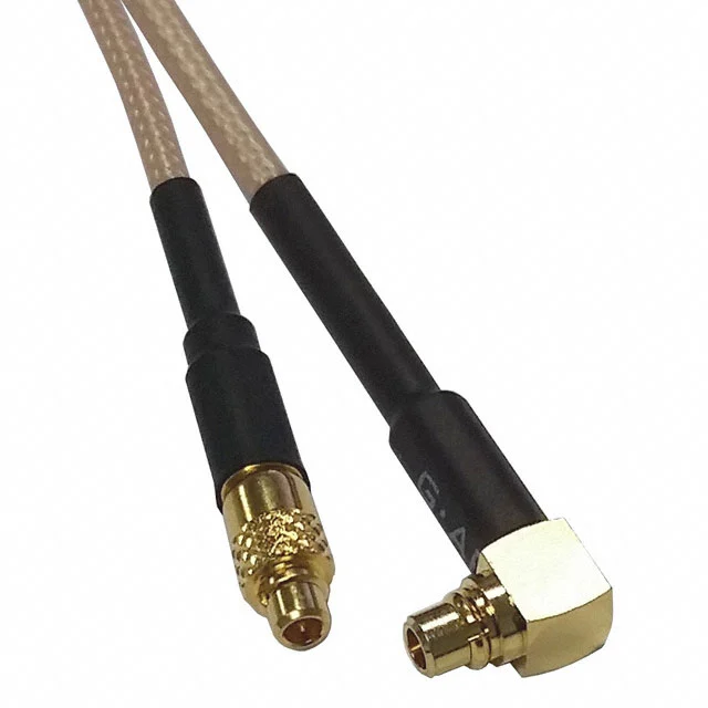 COAX CBL MMCX TO MMCX 6"