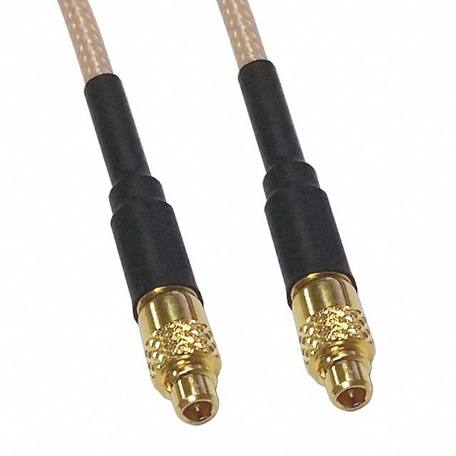 COAX CBL MMCX TO MMCX 6"