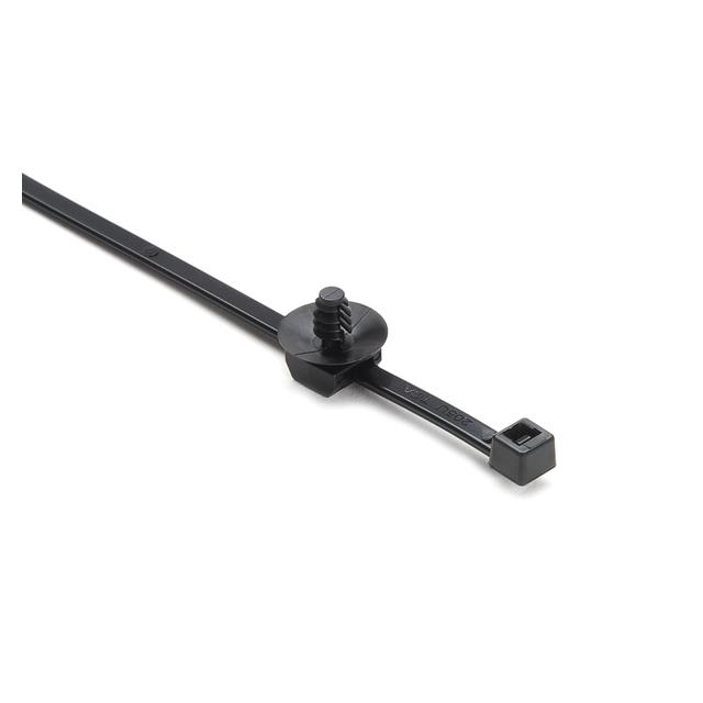 CBL TIE LOCK BLK 30LB 5.83" 2PC