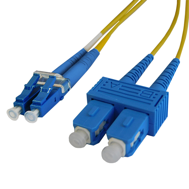 FIBER OPTIC CBL LC-SC DUPLEX 1M