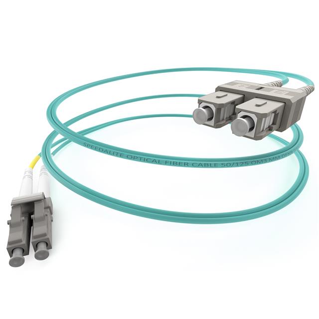 MM OM3 LC TO SC FIBER 1M
