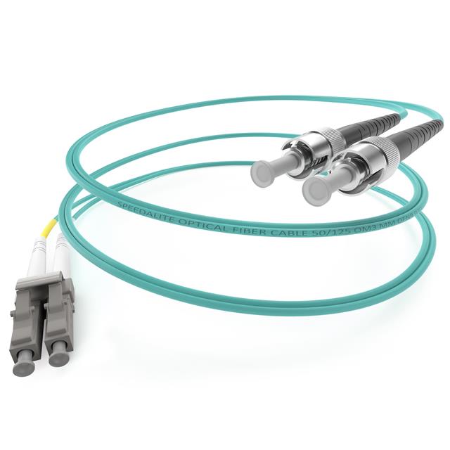 MM OM3 LC TO ST FIBER 1M