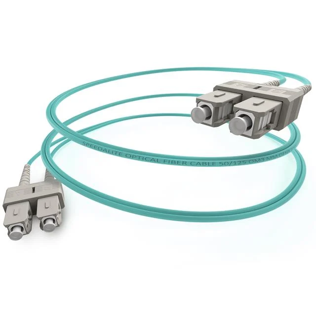 MM OM3 SC TO SC FIBER 2M