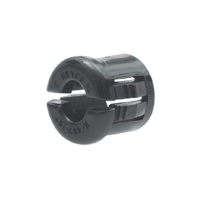 BUSHING 0.188" PA66 BLACK