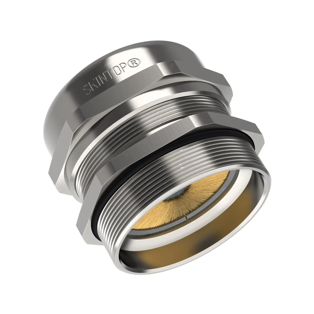 CABLE GLAND 11-21MM 1" NPT BRASS