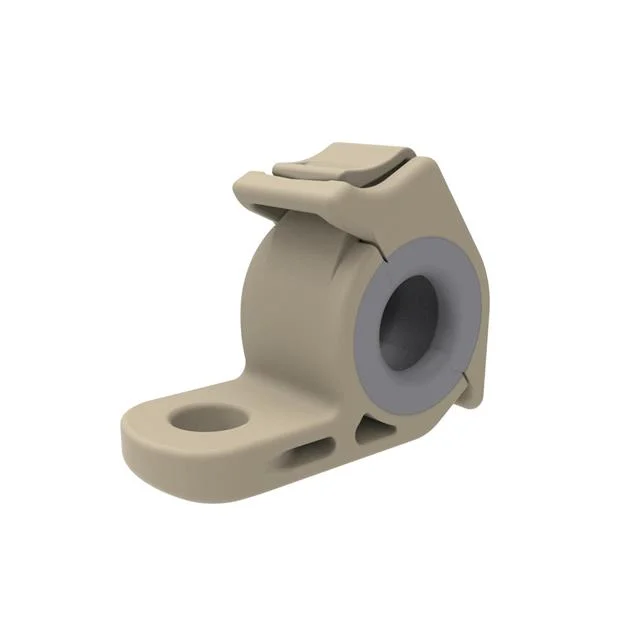 CBL CLAMP P-TYPE BEIGE FASTENER