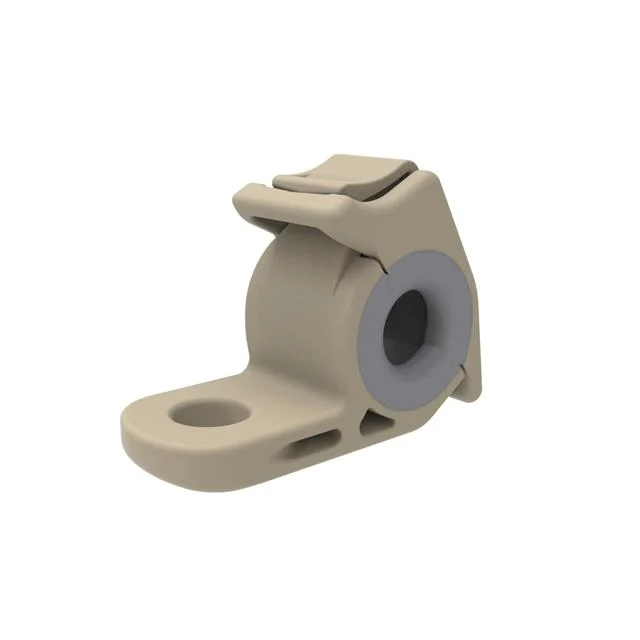 CBL CLAMP P-TYPE BEIGE FASTENER