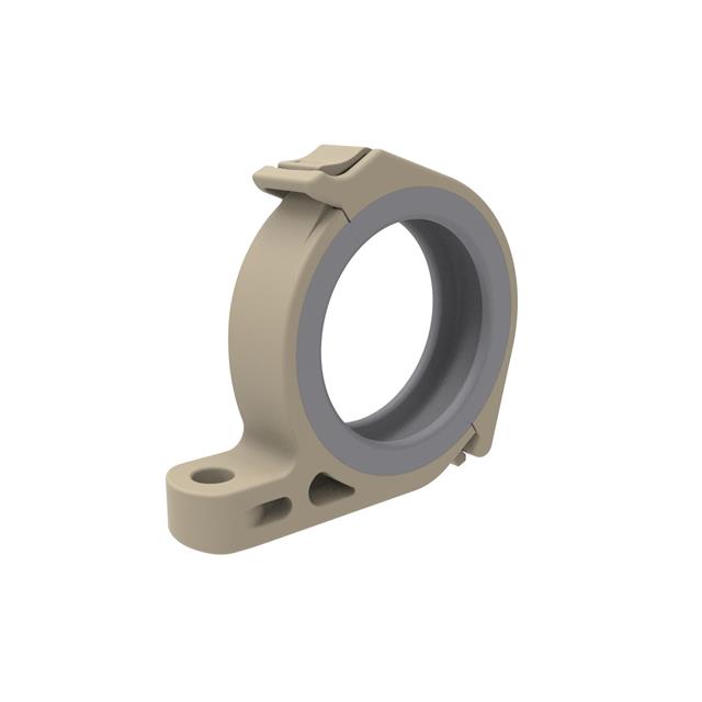 CBL CLAMP P-TYPE BEIGE FASTENER