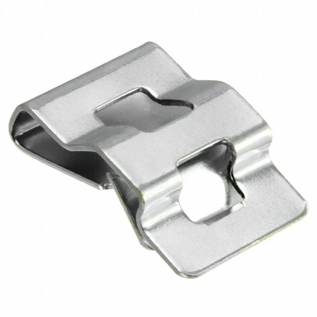 CABLE TIE HLD SGL CLIP ON SILVER