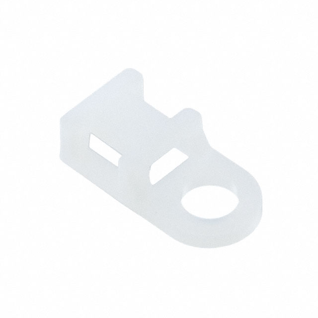 CABLE TIE HLDR QUAD SCRW #10 NAT