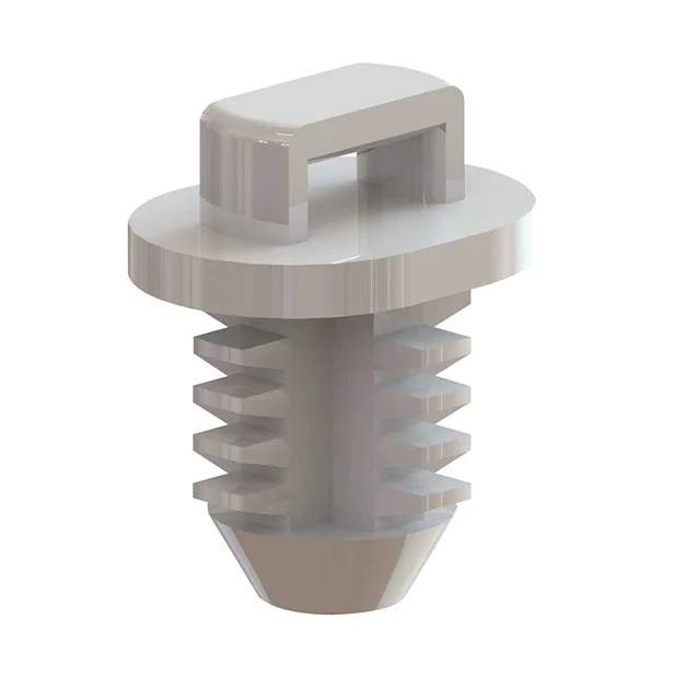 CABLE TIE HLDR SNGL PUSH MNT NAT