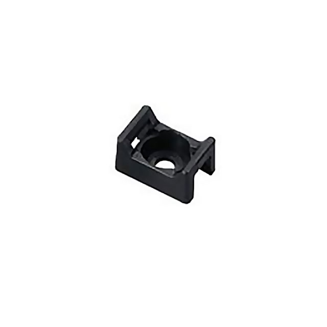 CABLE TIE HLDR DUAL SCREW #6 BLK