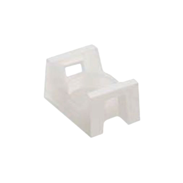 CABLE TIE HLDR DUAL SCREW #4 NAT