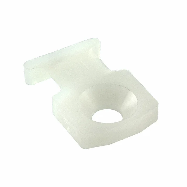 CABLE TIE HLDR SNGL SCREW #8 NAT